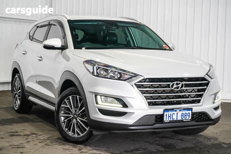 Silver 2020 Hyundai Tucson Wagon Elite (Fwd)