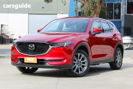 Red 2019 Mazda CX-5 Wagon Akera (4X4)