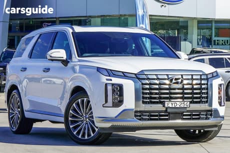 White 2022 Hyundai Palisade Wagon Highlander (7 Seat)