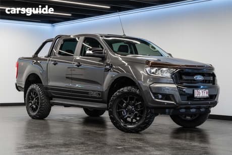 Grey 2018 Ford Ranger Dual Cab Utility Fx4 Special Edition