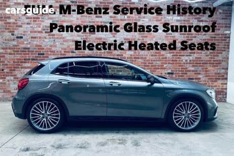 Grey 2019 Mercedes-Benz GLA45 Wagon 4Matic