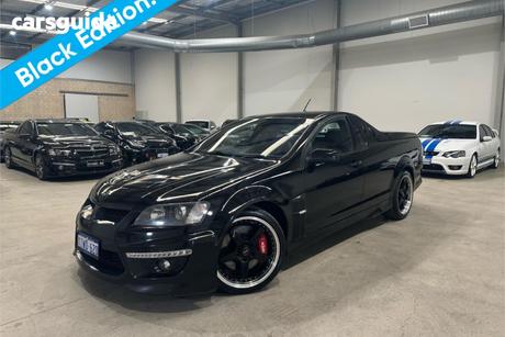 Black 2011 HSV Maloo Ute Tray R8 SV BLACK EDITION R