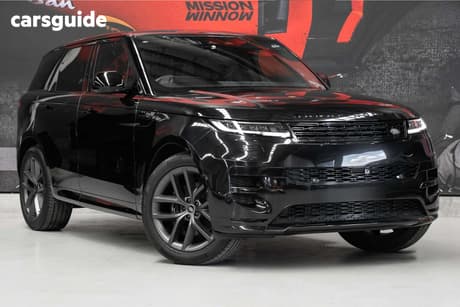 Black 2024 Land Rover Range Rover Sport Wagon D300 Se Dynamic (221Kw)
