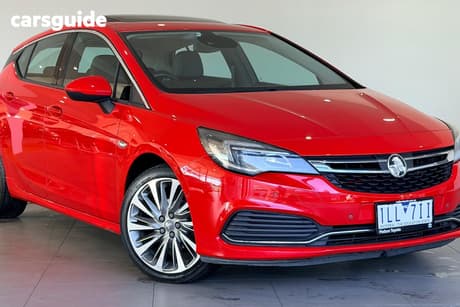 Red 2017 Holden Astra Hatchback Rs-V