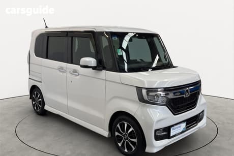 White 2020 Honda N-Box Hatch G L HONDA SENSING