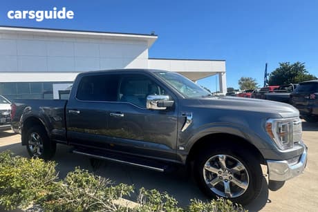 Grey 2023 Ford F150 Double Cab Pick Up Lariat Lwb (4Wd)