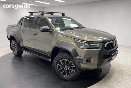 Green 2023 Toyota Hilux Double Cab Pick Up Rogue (4X4)