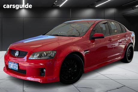 Red 2010 Holden Commodore Sedan Ss