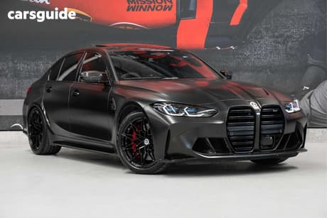 White 2022 BMW M3 Sedan Competition