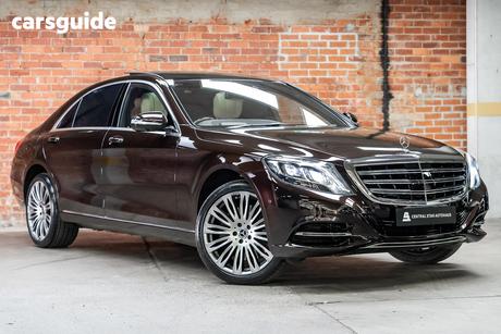 Black 2015 Mercedes-Benz S500 Sedan