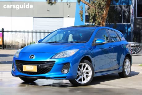 Blue 2012 Mazda 3 Hatchback Sp25
