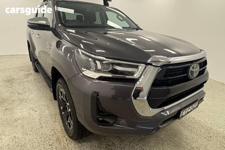 Grey 2022 Toyota Hilux Double Cab Pick Up Sr5 (4X4)