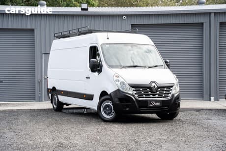 White 2018 Renault Master Commercial X62 VAN MID ROOF LWB 4DR AMT 6SP 2.3DT (L3H2)