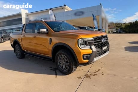 Yellow 2025 Ford Ranger Double Cab Pick Up Wildtrak 2.0 (4X4)