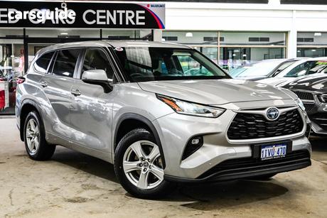 Silver 2023 Toyota Kluger Wagon Gx Hybrid Awd