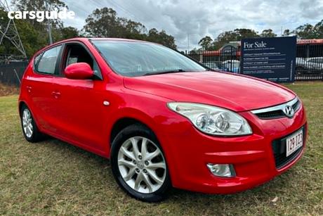Red 2009 Hyundai I30 Hatchback Slx