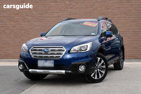 Blue 2015 Subaru Outback Wagon 2.0D