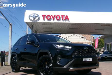 Black 2025 Toyota RAV4 Wagon Cruiser (2Wd) Hybrid
