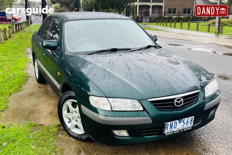 Green 2001 Mazda 626 Sedan Classic