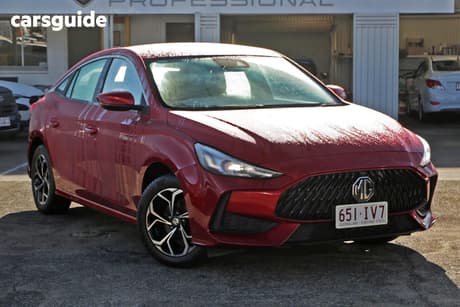 Red 2023 MG MG5 Sedan Vibe