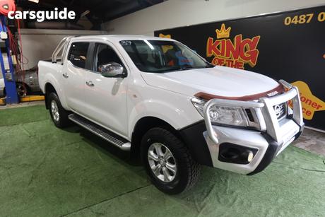 White 2018 Nissan Navara Dual Cab Utility St (4X4)