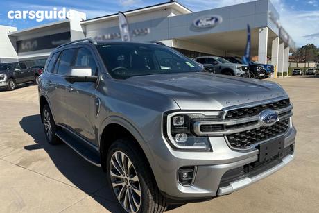 Silver 2026 Ford Everest Wagon Platinum (4Wd)