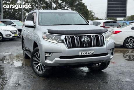 Silver 2021 Toyota Landcruiser Prado Wagon Kakadu