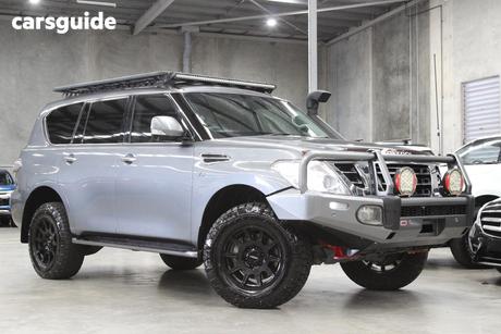 Grey 2019 Nissan Patrol Wagon Ti (4X4)