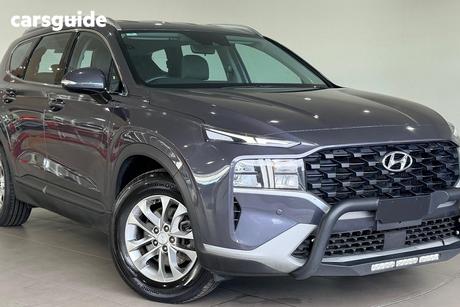 Grey 2022 Hyundai Santa FE Wagon Active Crdi (Awd)