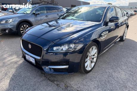 Grey 2019 Jaguar XF Sedan 20D (132Kw) R-Sport