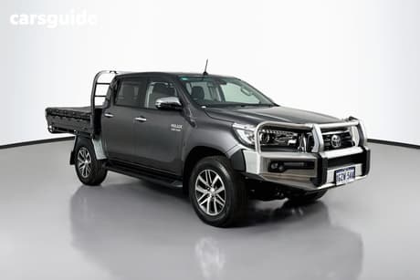 Silver 2020 Toyota Hilux Double Cab Pick Up Sr5 (4X4)