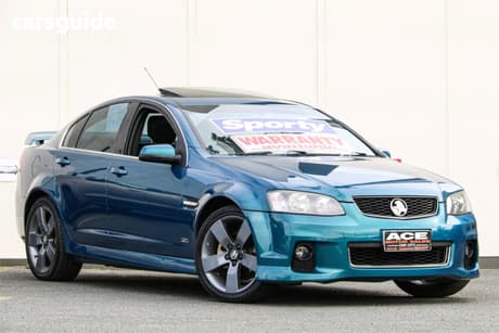 Green 2013 Holden Commodore Sedan Sv6 Z-Series