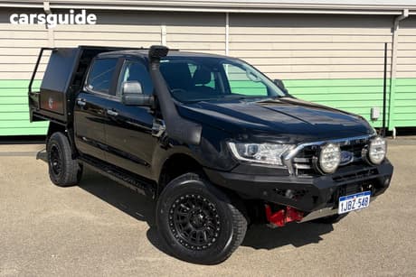 Black 2020 Ford Ranger Double Cab Pick Up Xlt 2.0 (4X4)