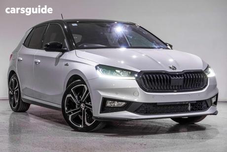 Silver 2025 Skoda Fabia Hatchback Monte Carlo 110Tsi