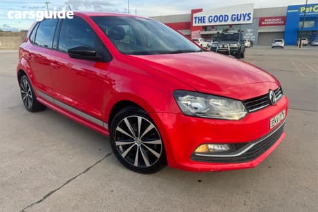 Red 2016 Volkswagen Polo Hatchback Beats