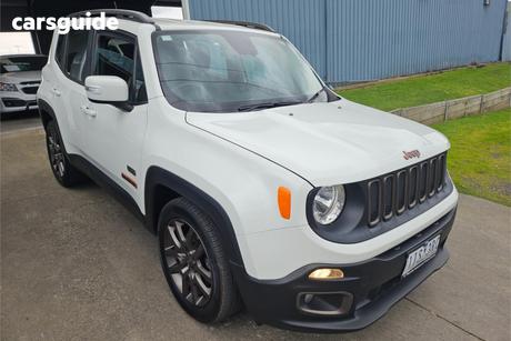 White 2016 Jeep Renegade Wagon Longitude 75Th Anniversary