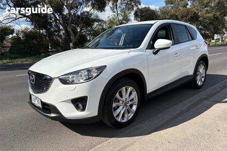 White 2013 Mazda CX-5 Wagon Grand Tourer (4X4)
