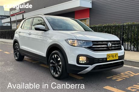 White 2023 Volkswagen T-Cross Wagon 85Tfsi Life