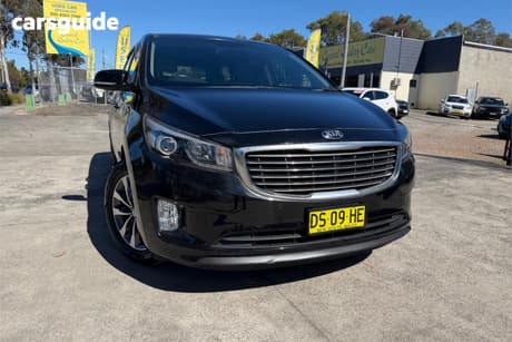 Black 2016 Kia Carnival Wagon Sli