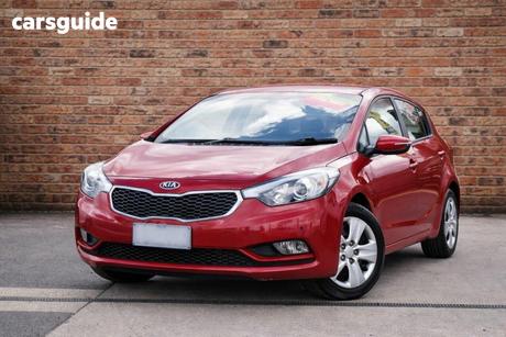 Red 2013 Kia Cerato Hatchback S