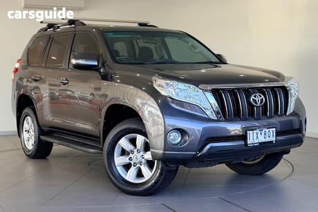 Grey 2016 Toyota Landcruiser Prado Wagon Gxl (4X4)