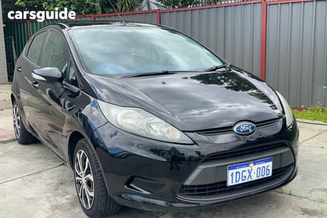 Black 2009 Ford Fiesta Hatchback Lx