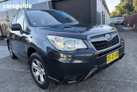 Blue 2013 Subaru Forester Wagon 2.5I