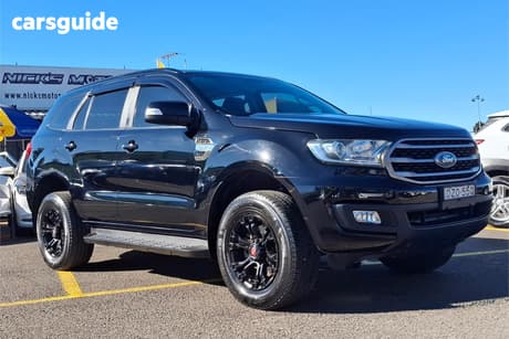 Black 2018 Ford Everest Wagon Ambiente (4Wd 5 Seat)