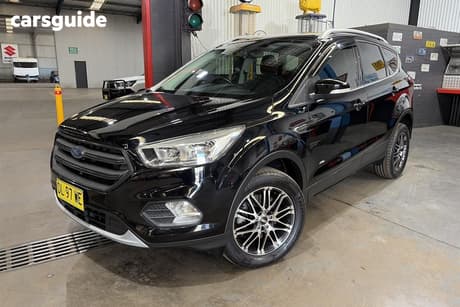 Black 2017 Ford Escape Wagon Ambiente (Awd)