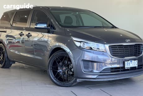 Grey 2017 Kia Carnival Wagon S