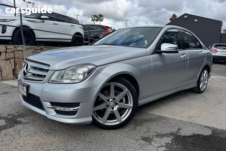 Silver 2014 Mercedes-Benz C200 Sedan