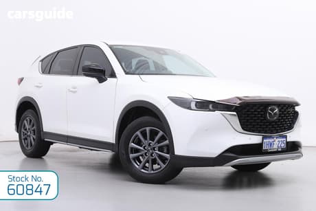 White 2022 Mazda CX-5 Wagon Touring Active (Awd)