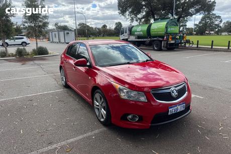 Red 2014 Holden Cruze Hatchback Sri Z-Series