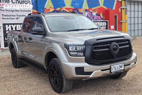 Silver 2026 GWM Cannon Alpha Dual Cab Utility Lux Phev (4X4)